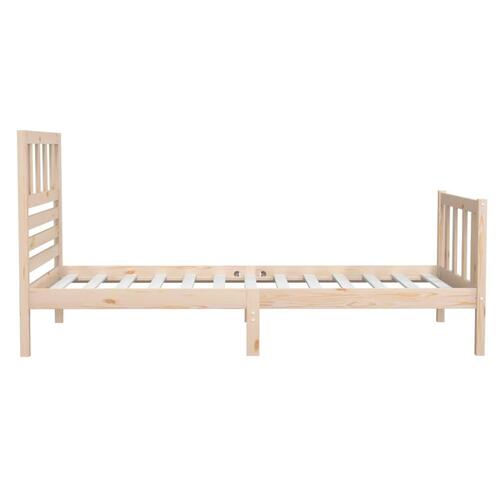 Sengeramme 90x190 cm Single massivt træ