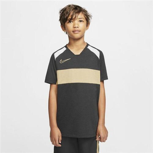 Kortærmet T-shirt til Mænd Nike Dri-FIT Sort 8-10 år