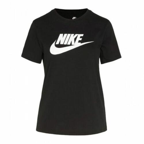 Kortærmet T-shirt til Kvinder TEE ESSENTL Nike ICN DX7906 010 Sort L