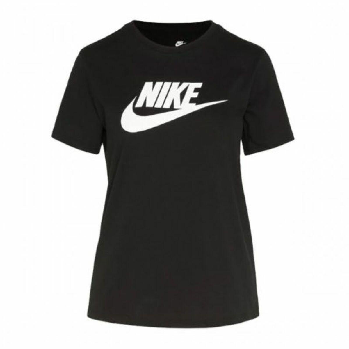 Kortærmet T-shirt til Kvinder TEE ESSENTL Nike ICN DX7906 010 Sort L