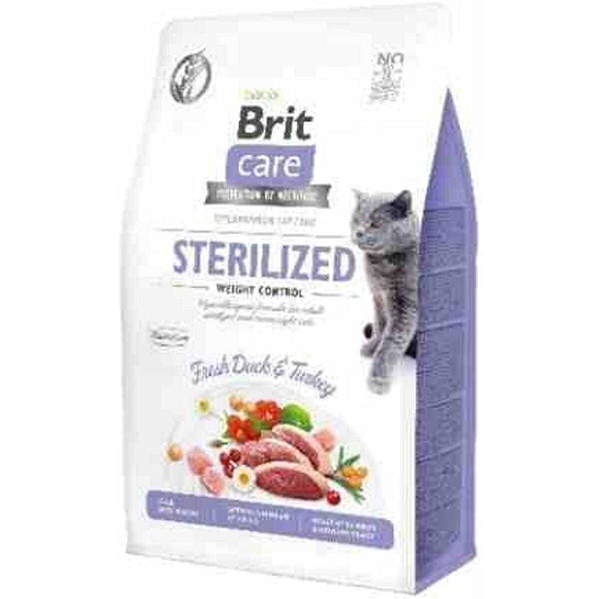 Kattemad Brit Care Grain-Free Sterilized Weight Control Voksen Kalkun And 400 g