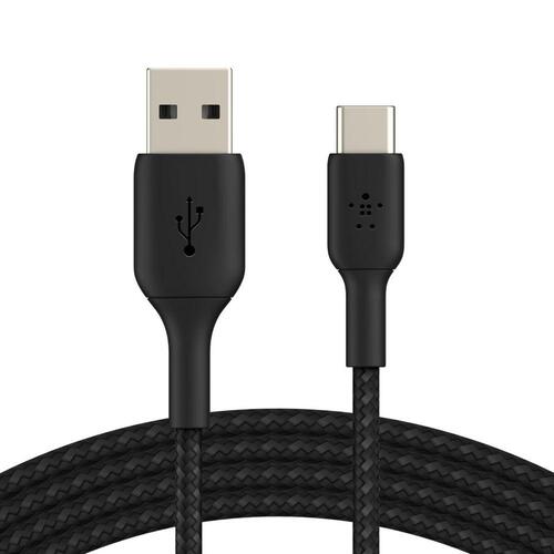 USB-C-kabel til USB Belkin CAB002BT3MBK Sort 3 m