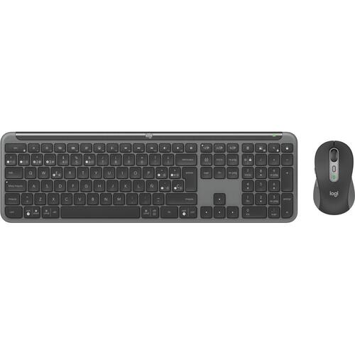 Tastatur og mus Logitech MK950 Grafit Spansk qwerty