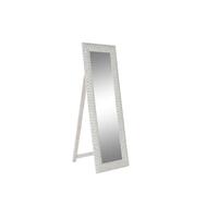Fritstående spejl Hvid Mangotræ Træ MDF Cottage (51 x 6 x 182 cm)