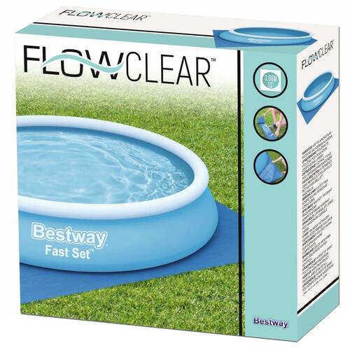 Bestway poolunderlag Flowclear 396 x 396 cm