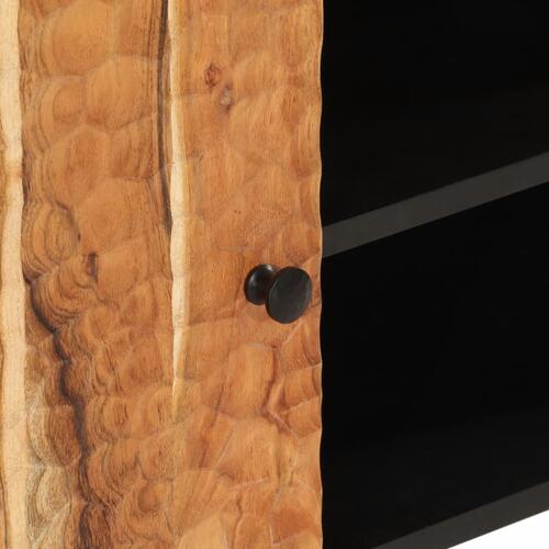Tv-bord 80x33x46 cm massivt akacietræ