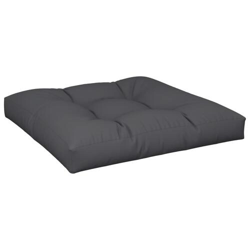 Hynde til pallesofa 70x70x10 cm sort (OUTLET B)