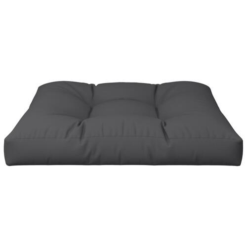 Hynde til pallesofa 70x70x10 cm sort (OUTLET B)