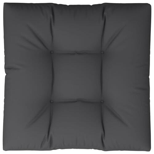Hynde til pallesofa 70x70x10 cm sort (OUTLET B)