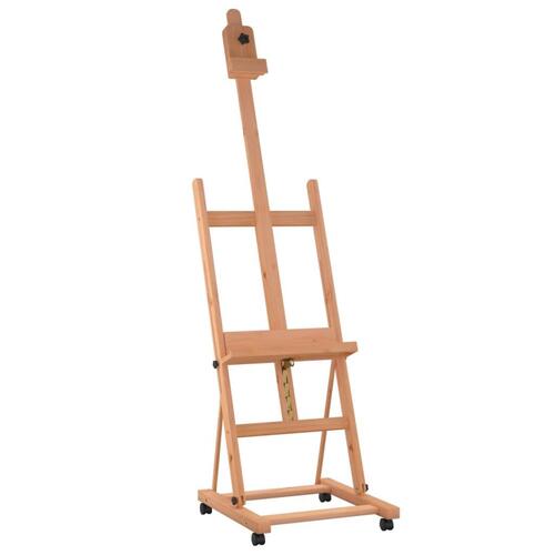 Staffeli 55x53,5x178 cm massivt bøgetræ