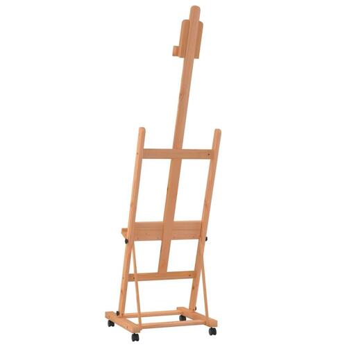 Staffeli 55x53,5x178 cm massivt bøgetræ