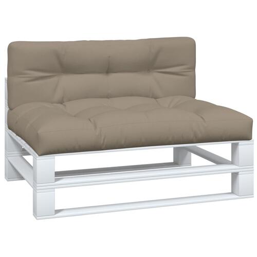 Hynder til pallesofa 2 stk. gråbrun (OUTLET A)