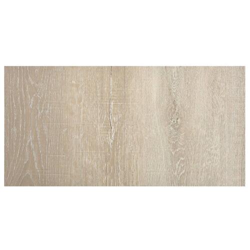 Selvklæbende gulvbrædder 20 stk. 1,86 m² PVC beige