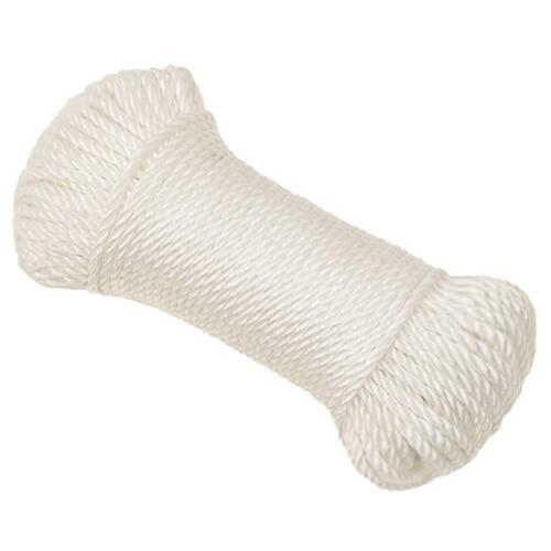 Arbejdsreb 3 mm 50 m polypropylen hvid