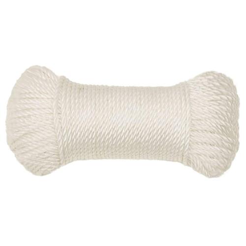 Arbejdsreb 3 mm 50 m polypropylen hvid