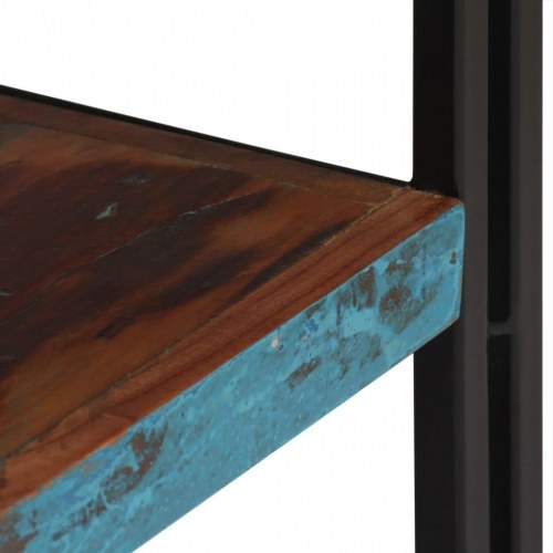 Konsolbord 120x30x76 cm massivt genbrugstræ