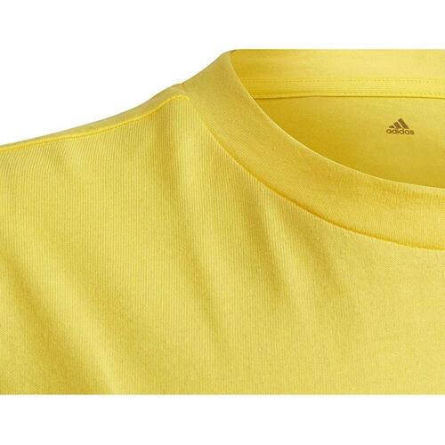 Børne Kortærmet T-shirt Adidas Future Pocket Gul 9-10 år