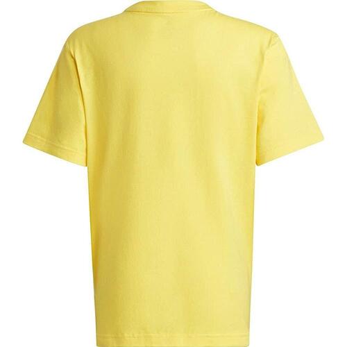 Børne Kortærmet T-shirt Adidas Future Pocket Gul 9-10 år