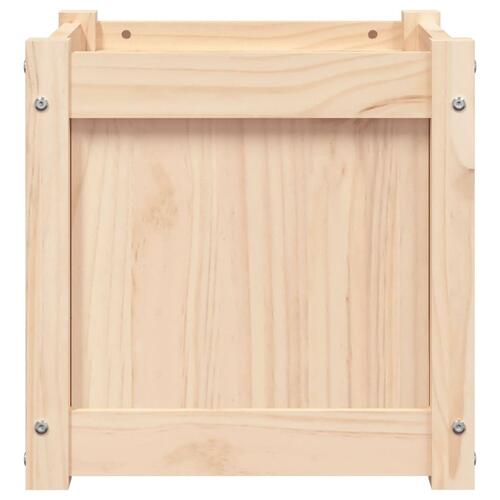 Plantekasse 40x40x40 cm massivt fyrretræ