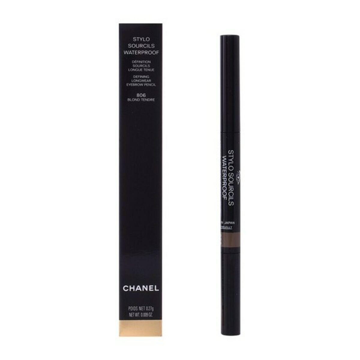 Øjenbrynsblyant Stylo Sourcils Waterproof Chanel 808 - Brun Clair - 0,27 g