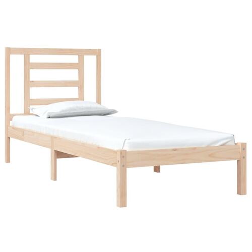 Sengeramme 75x190 cm massivt træ
