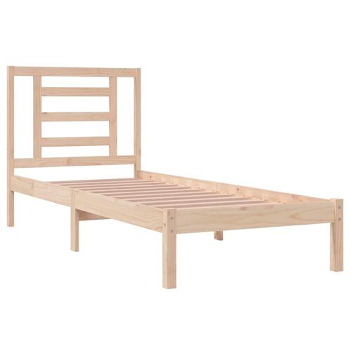 Sengeramme 75x190 cm massivt træ