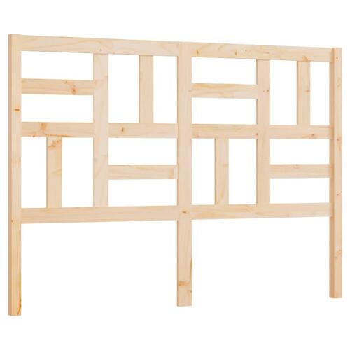 Sengegærde 141x4x104 cm massivt fyrretræ