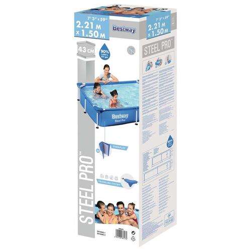 Bestway pool Steel Pro 221x150x43 cm