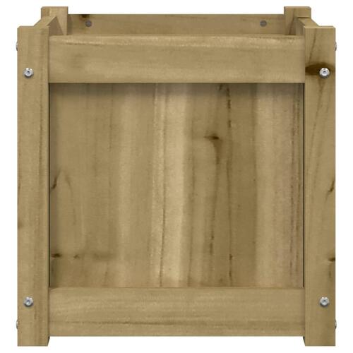 Plantekasse 40x40x40 cm imprægneret fyrretræ
