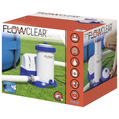 Flowclear filterpumpe til pool 9463 l/t.