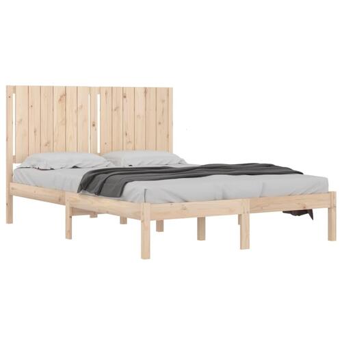 Sengeramme 140x200 cm massivt fyrretræ