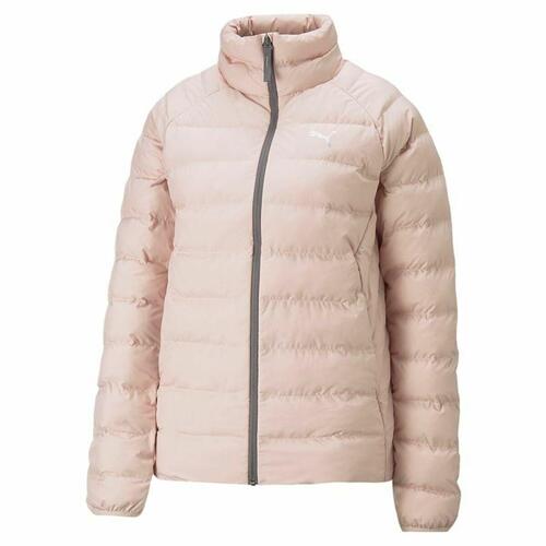 Sportsjakke til damer Puma Active Polyball Lyserød M