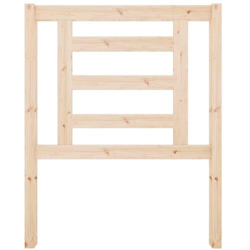 Sengegærde 81x4x100 cm massivt fyrretræ