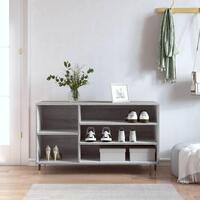 Skoskab 102x36x60 cm konstrueret træ grå sonoma-eg