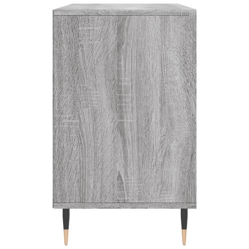Skoskab 102x36x60 cm konstrueret træ grå sonoma-eg