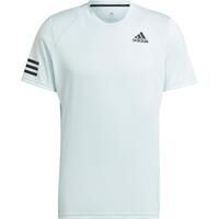 Kortærmet T-shirt til Mænd Adidas Club Tennis 3 Stripes Hvid XL