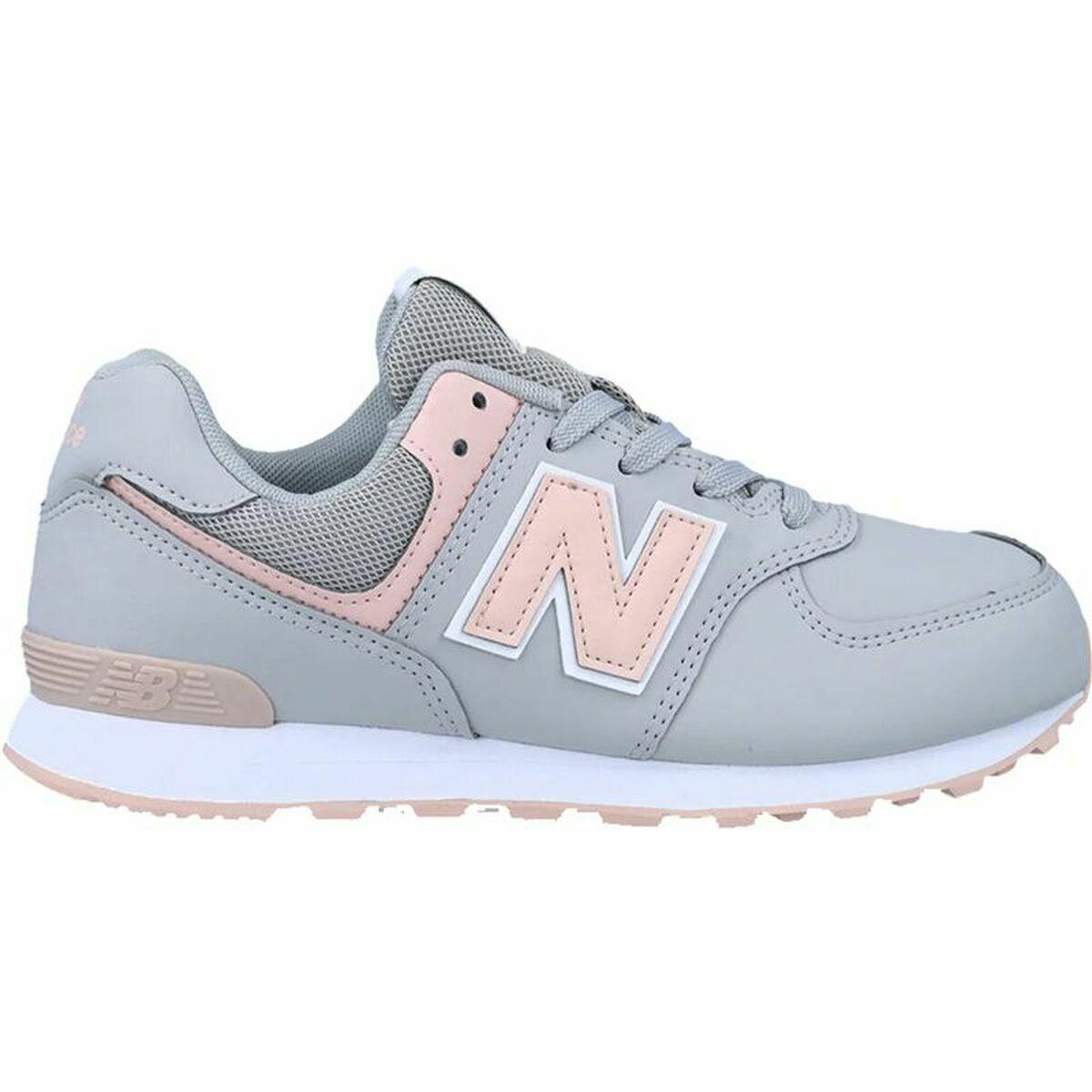 Kvinde Casual Sneakers New Balance 574 Grå Pink 34.5
