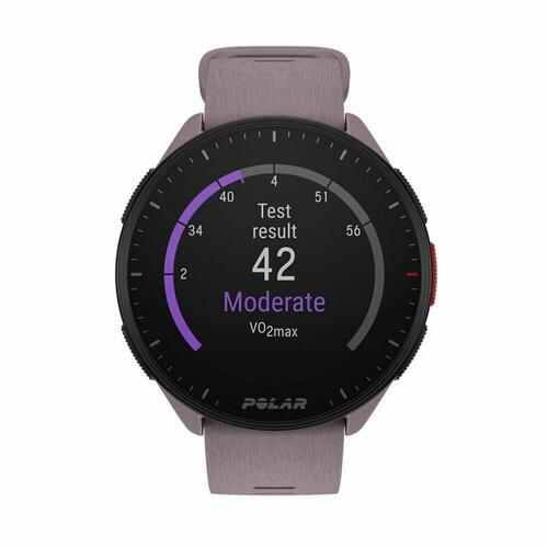 Smart Watch med skridttæller Running Polar Pacer 45 mm Lilla