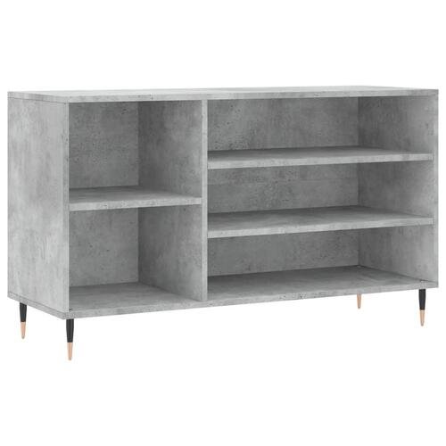 Skoreol 102x36x60 cm konstrueret træ betongrå