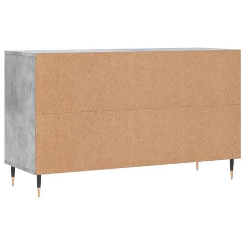 Skoreol 102x36x60 cm konstrueret træ betongrå