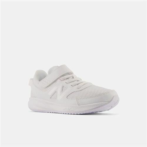 Sportssko til børn New Balance 570v3 Bungee Lace Hvid 21