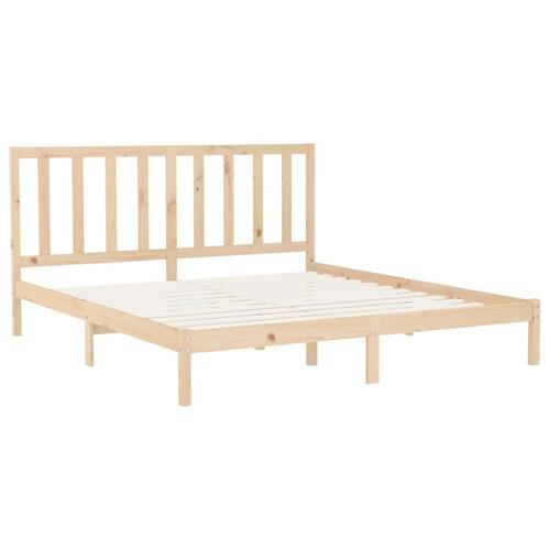 Sengeramme 180x200 cm massivt fyrretræ