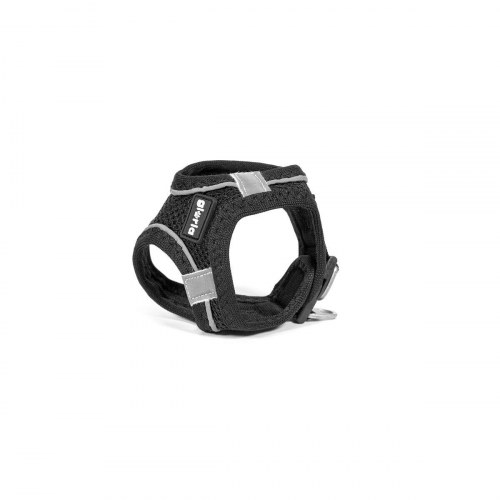 Hundesele Gloria Trek Star L - Sort (hals 33,4-35 cm, bryst 51-52 cm)