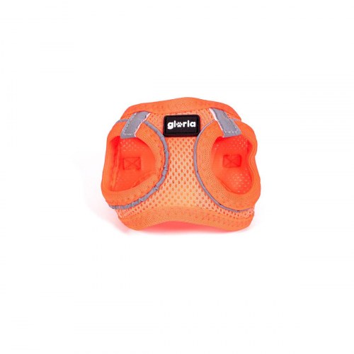 Gloria Hundesele Trek Star XS - orange (hals 27-28 cm, bryst 31-34,6 cm)