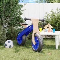 Løbecykel med luftdæk blå