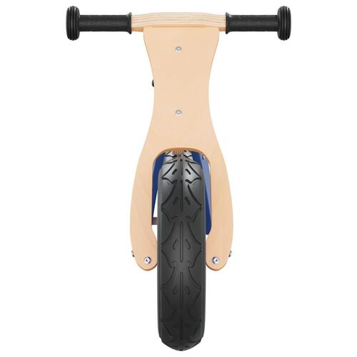 Løbecykel med luftdæk blå
