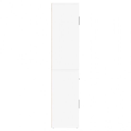 Højskab konstrueret træ hvid