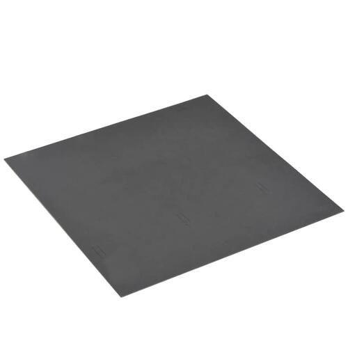 Selvklæbende PVC-gulvbrædder 5,11 m² hvid marmor