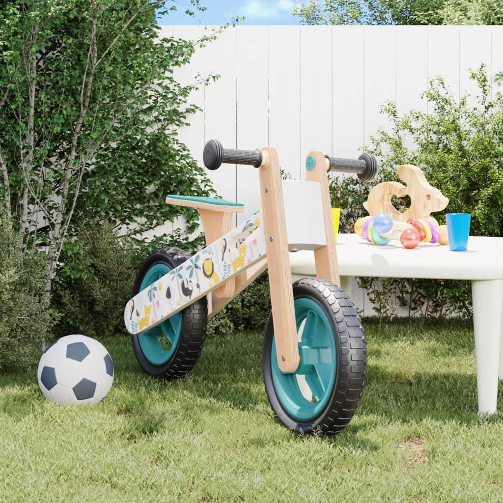 Løbecykel til børn print blå