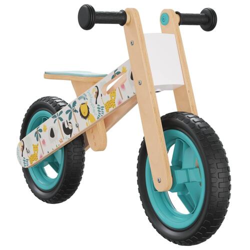 Løbecykel til børn print blå